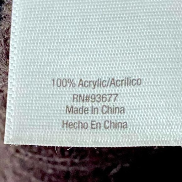 A.N.A. A New Approach 100% Acrylic Black Knitted Dress w Zipper Size L - Picture 11 of 12